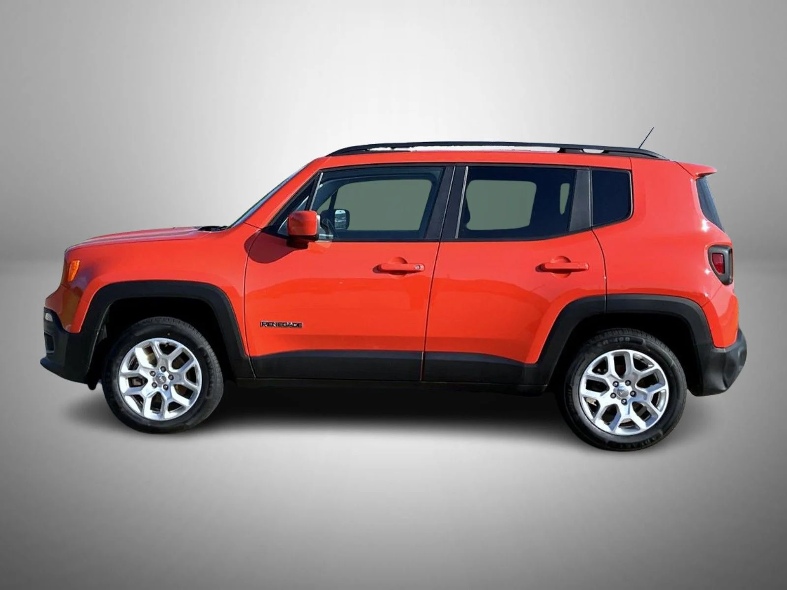 Used 2017 Orange Jeep Latitude image 8