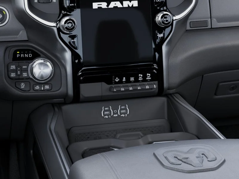 New 2027 Molten Red Pearl-Coat Exterior Paint RAM Laramie image 58