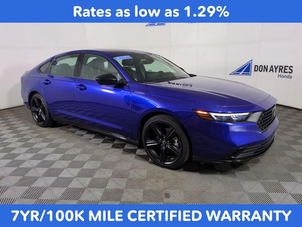 Certified Used 2023 Still Night Pearl Honda Sport-L image 7