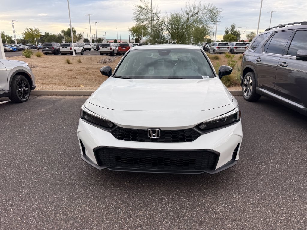 New 2026 Platinum White Pearl Honda Sport image 2