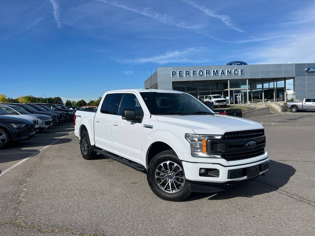 Used 2018 Oxford White Ford XLT image 1