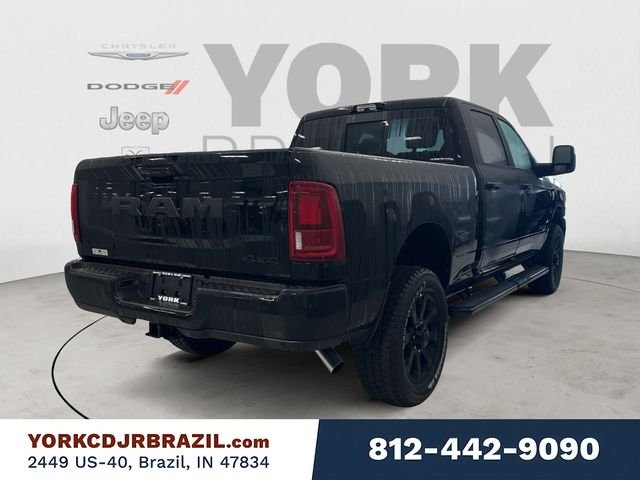 New 2026 Diamond Black Crystal Pearl-Coat Exterior Paint RAM Laramie image 5