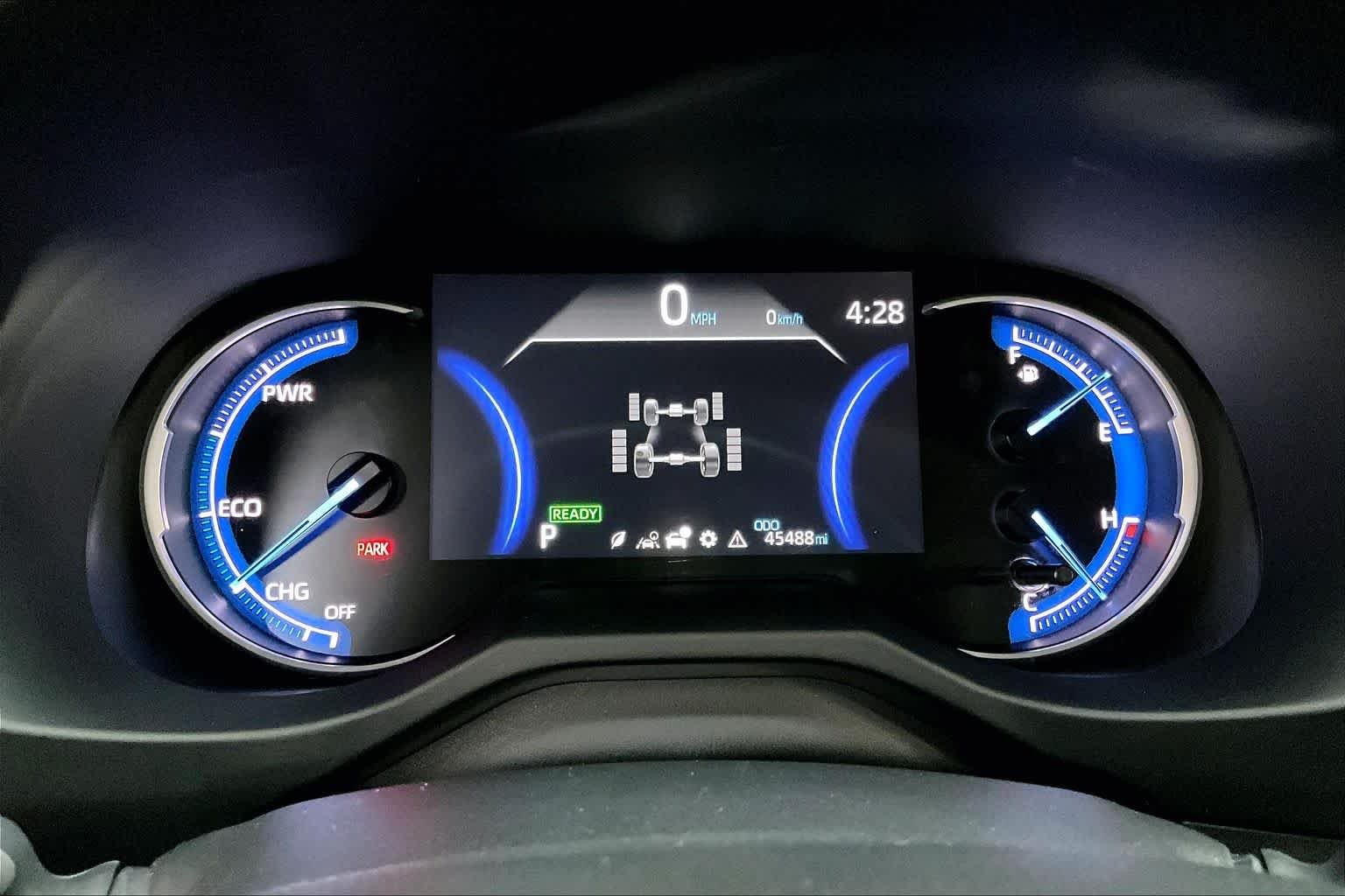 Used 2025 Midnight Black Metallic Toyota Hybrid LE image 26