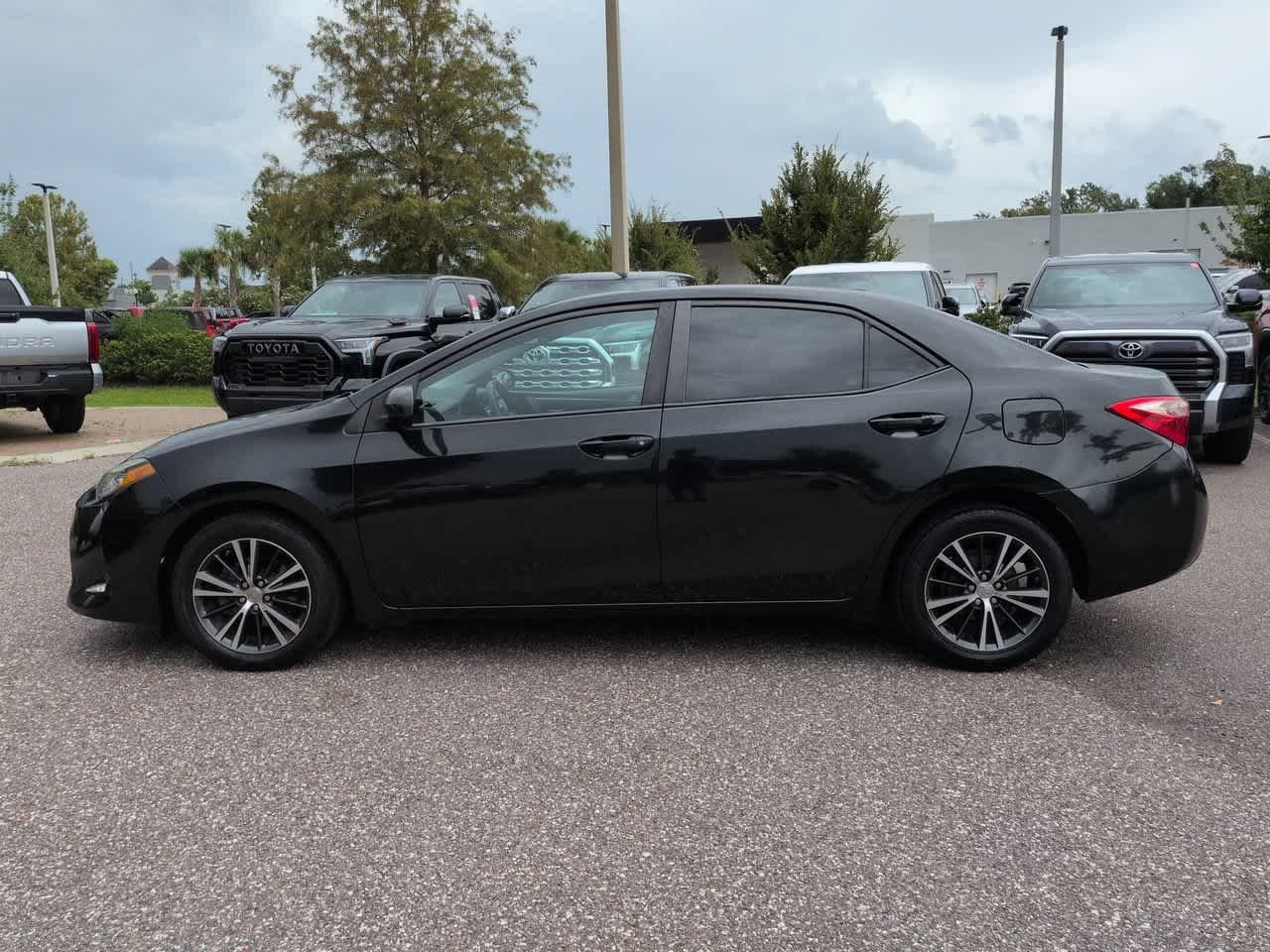 Certified Used 2017 Black Sand Pearl Toyota L image 3