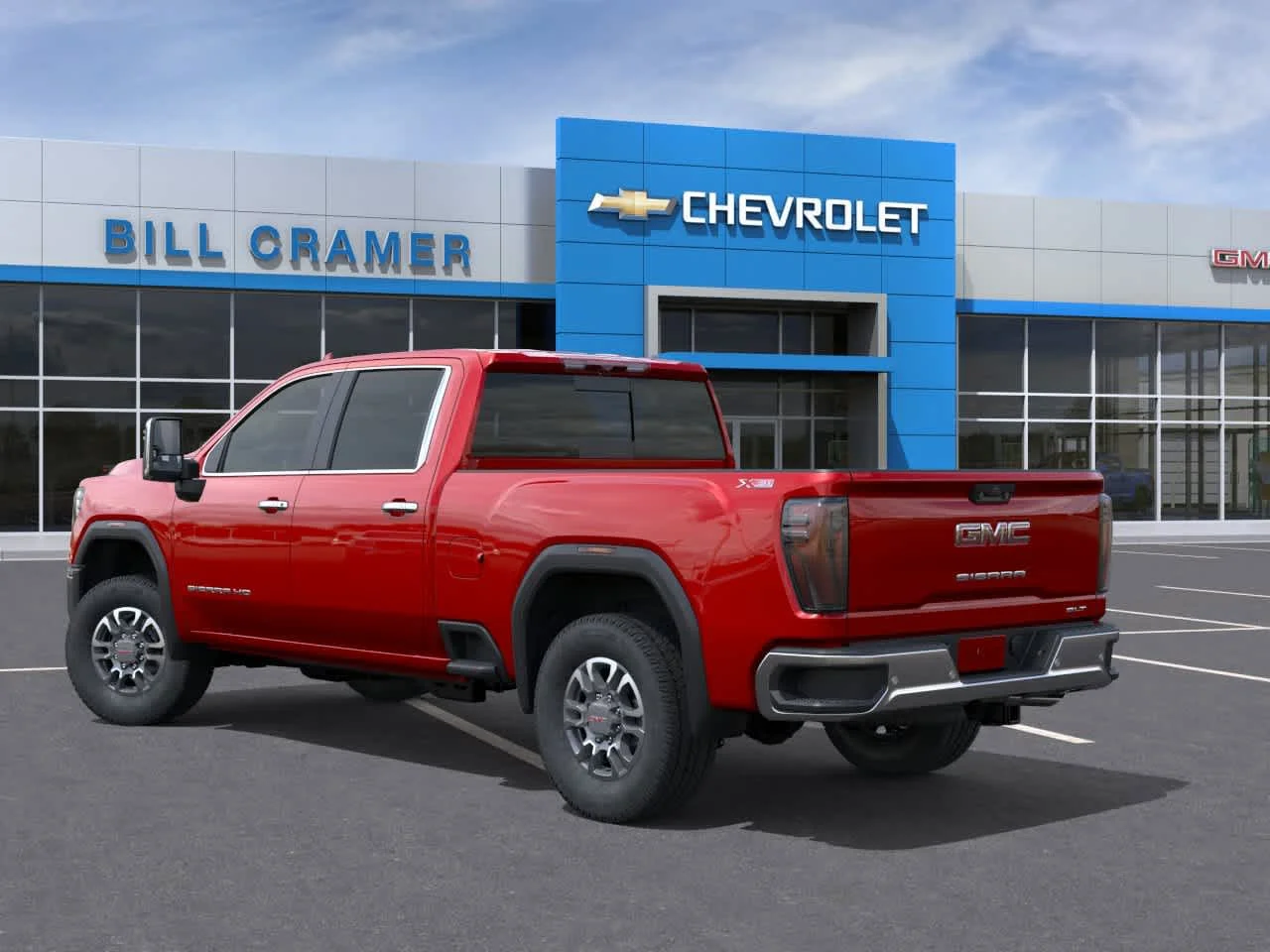 New 2026 Volcanic Red Tintcoat GMC SLT image 18