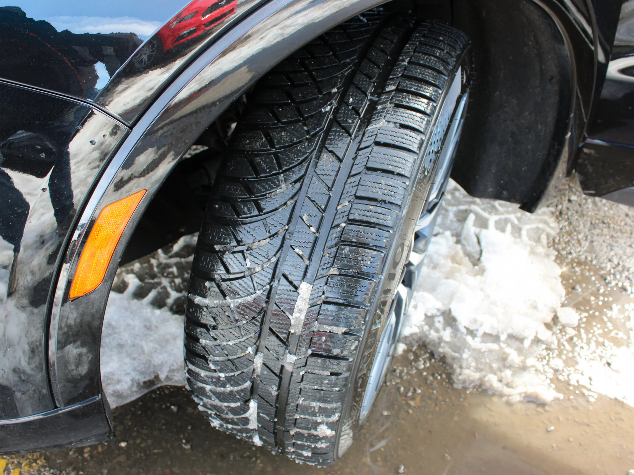 Certified Used 2024 Black Cadillac AWD Sport * 3M PPF | Winter Tires | Adaptive Cruise | Brown Leather | Head-Up Display image 14