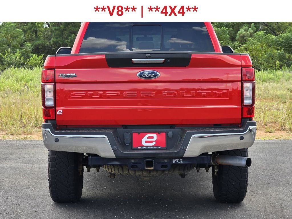 Used 2022 Race Red Ford Lariat image 7