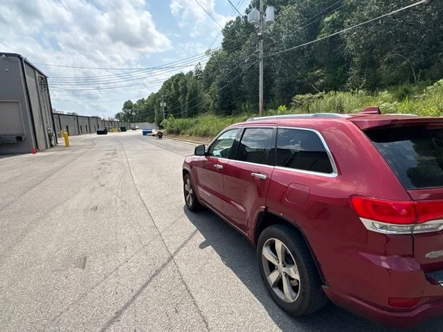 Used 2015 Deep Cherry Red Crystal Pearlcoat Jeep Overland image 4