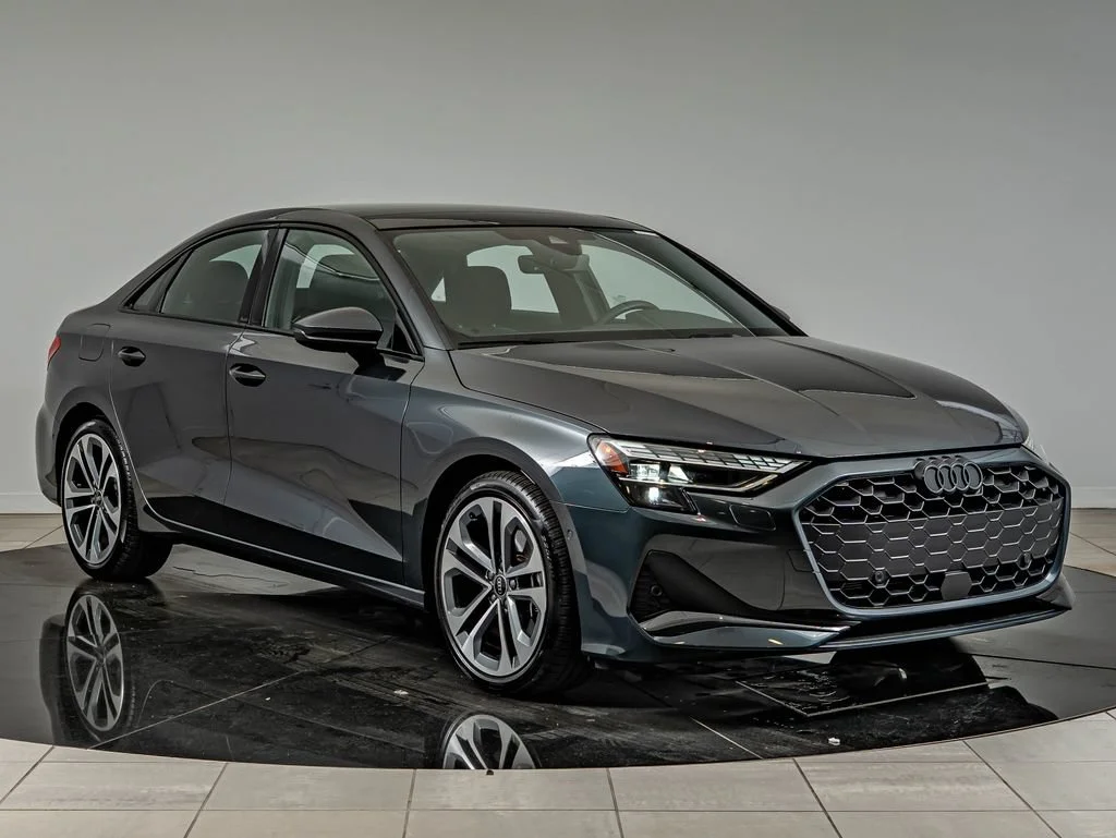 Used 2025 Gray Metallic Audi 40 Premium Plus image 3