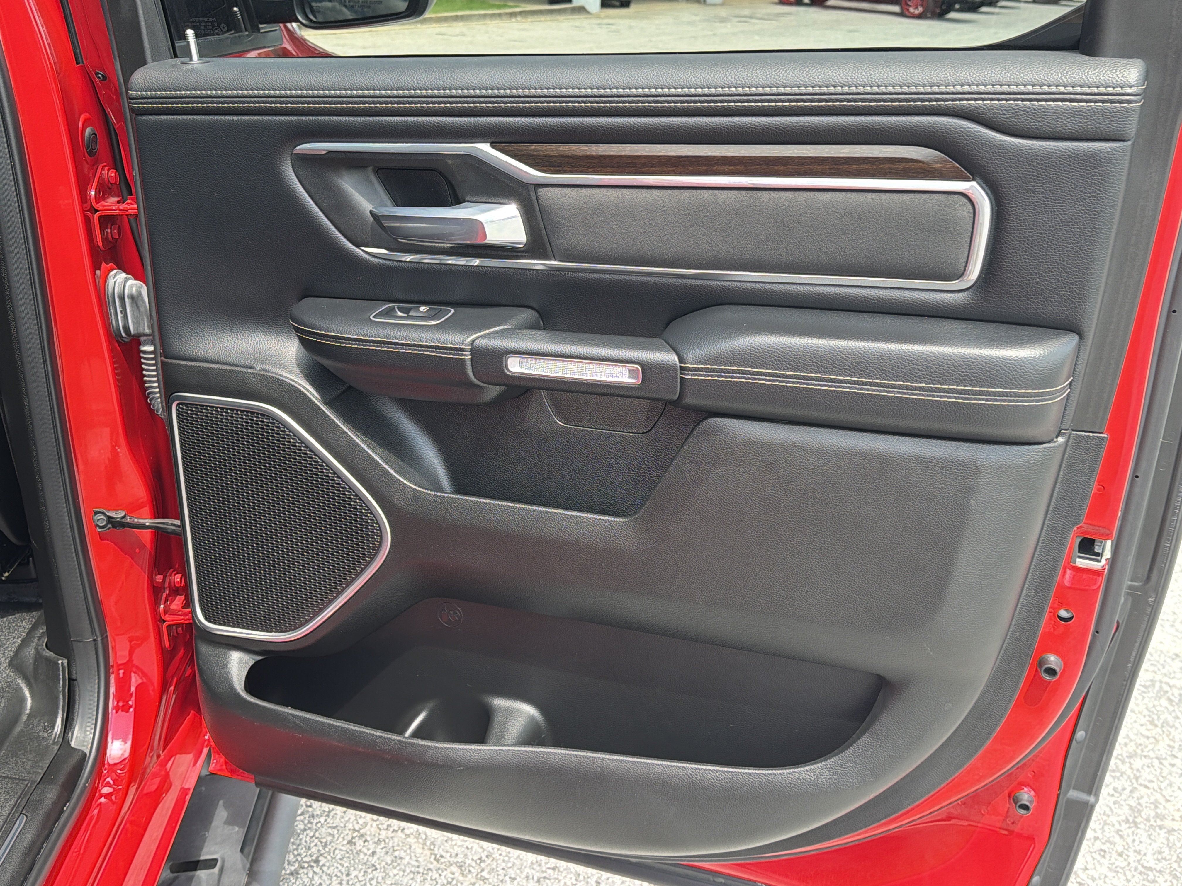 Used 2022 Flame Red Clearcoat Ram Laramie image 16
