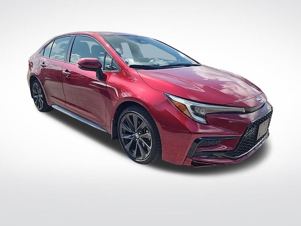 Used 2023 Red Toyota SE image 3