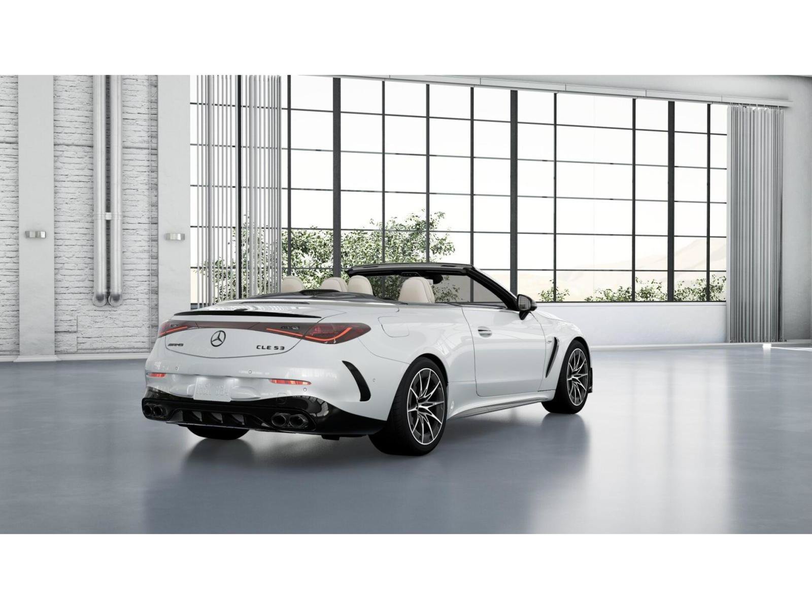 New 2027 MANUFAKTUR Moonlight White Metallic Mercedes-Benz AMG® CLE 53 4MATIC+ Cabriolet image 37