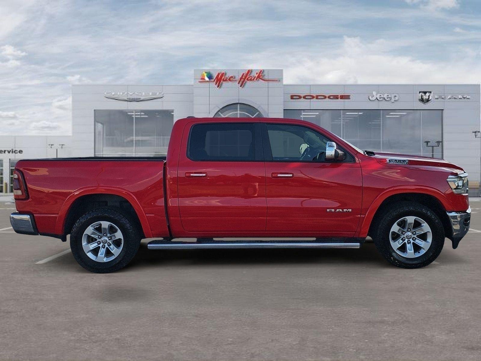 Used 2019 Flame Red Clearcoat Ram Laramie image 6