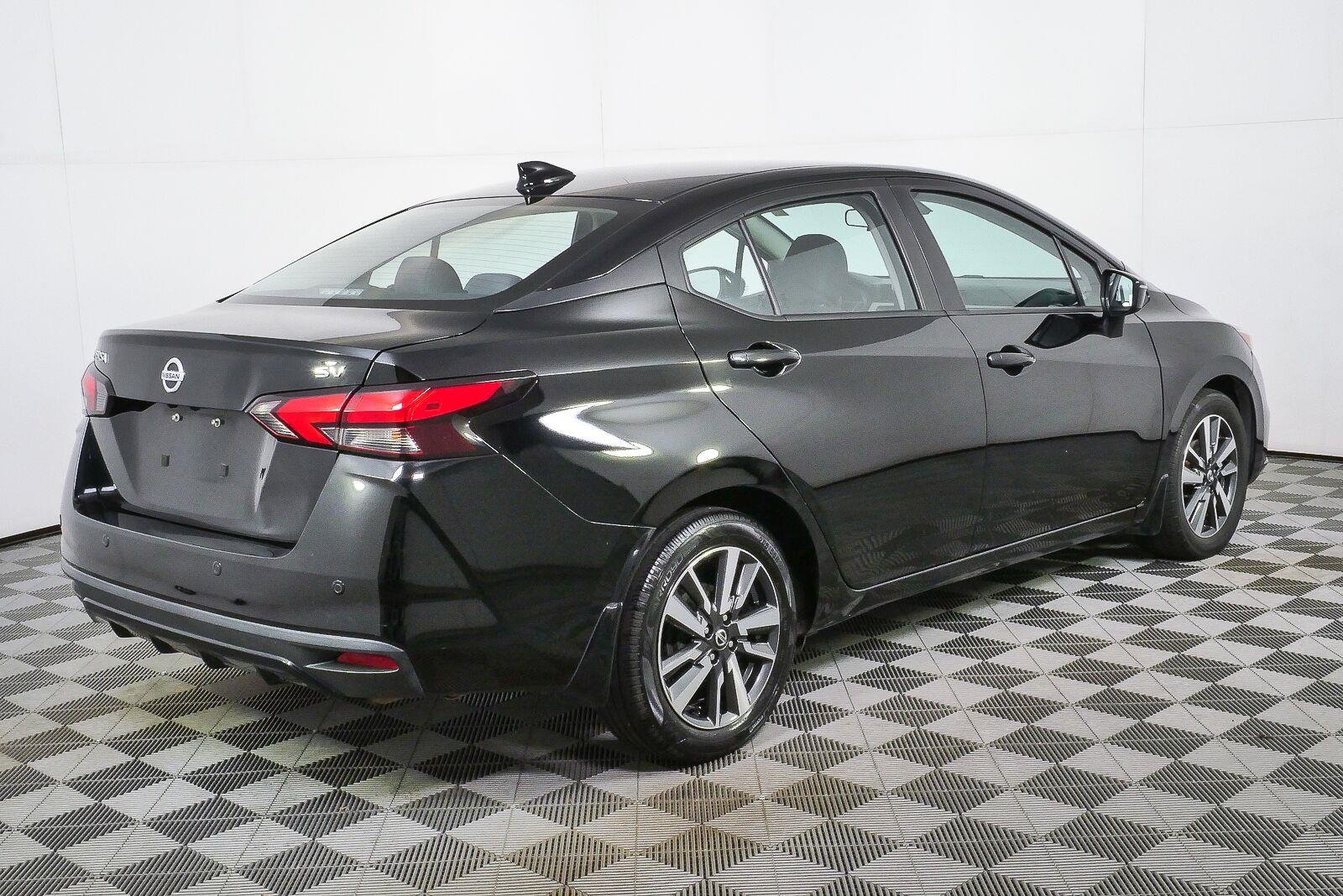 Used 2021 Super Black Nissan SV image 3