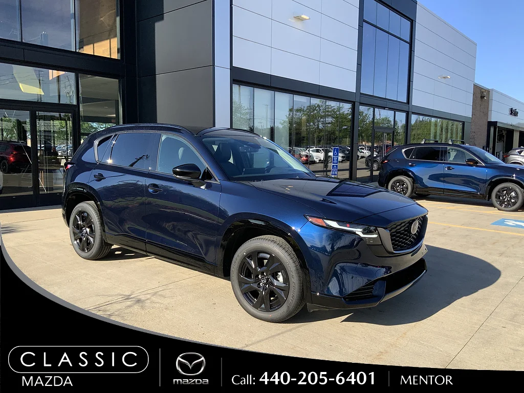 New 2026 Navy Blue Mica Mazda 2.5 S Premium Plus AWD image 1