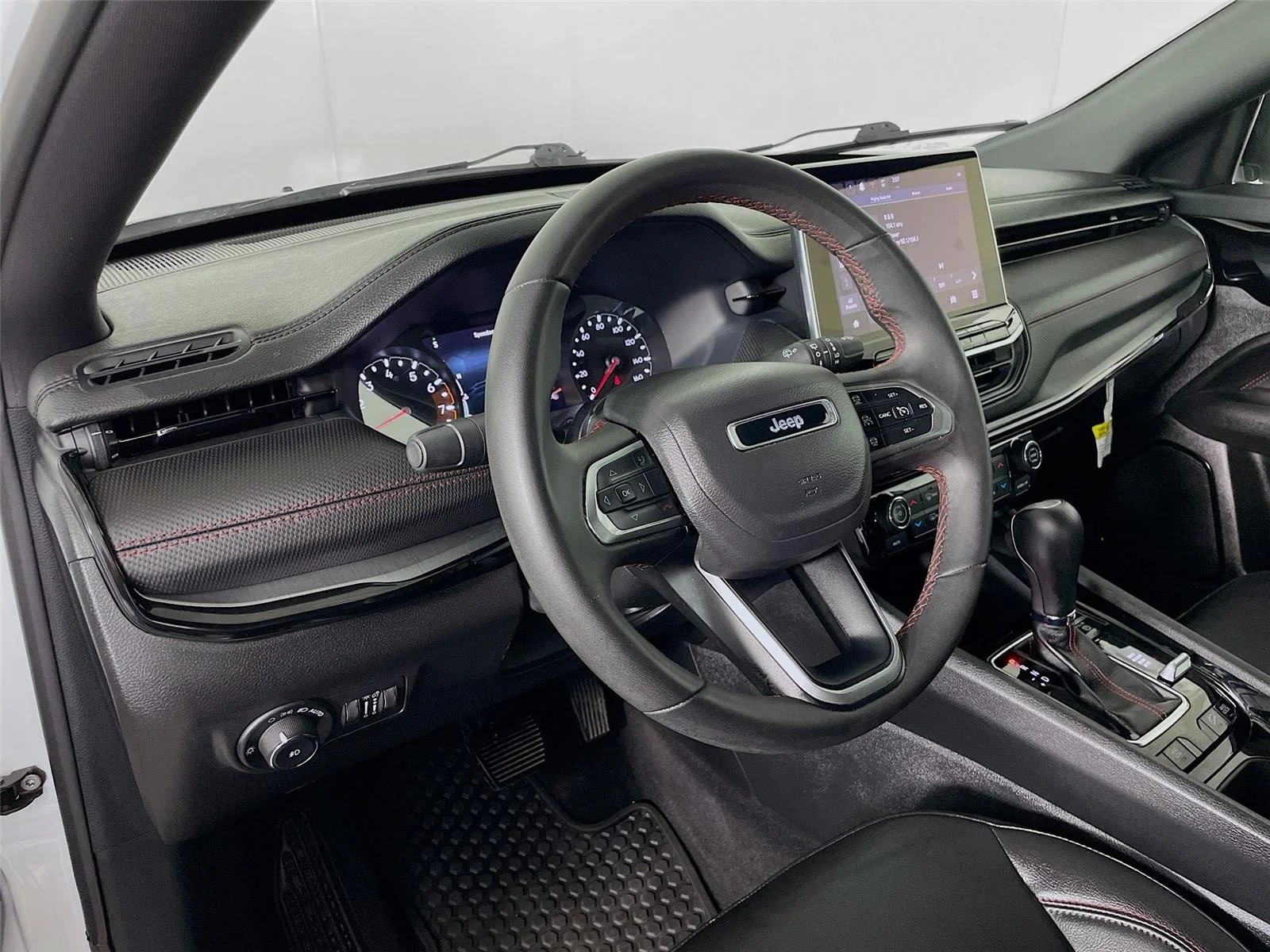 Used 2025 Bright White Clearcoat Jeep Trailhawk image 12