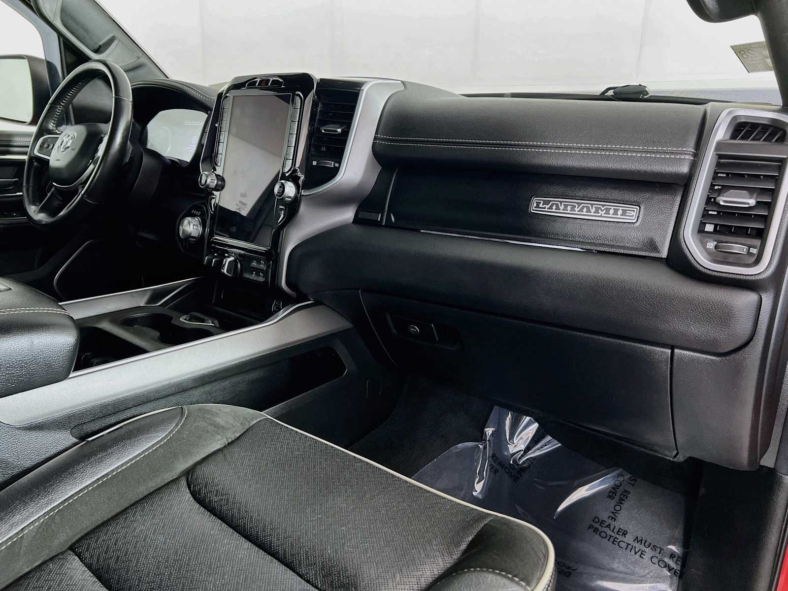 Used 2022 Flame Red Clearcoat Ram Laramie image 30