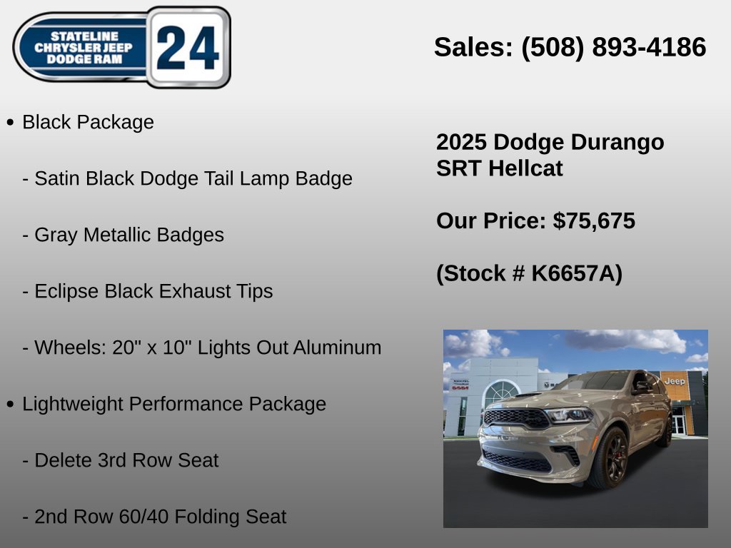 Used 2025 Gray Dodge SRT Hellcat image 6