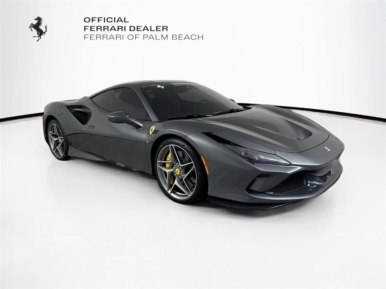 Certified Used 2021 Grigio Silverstone Metallic Ferrari Base image 1