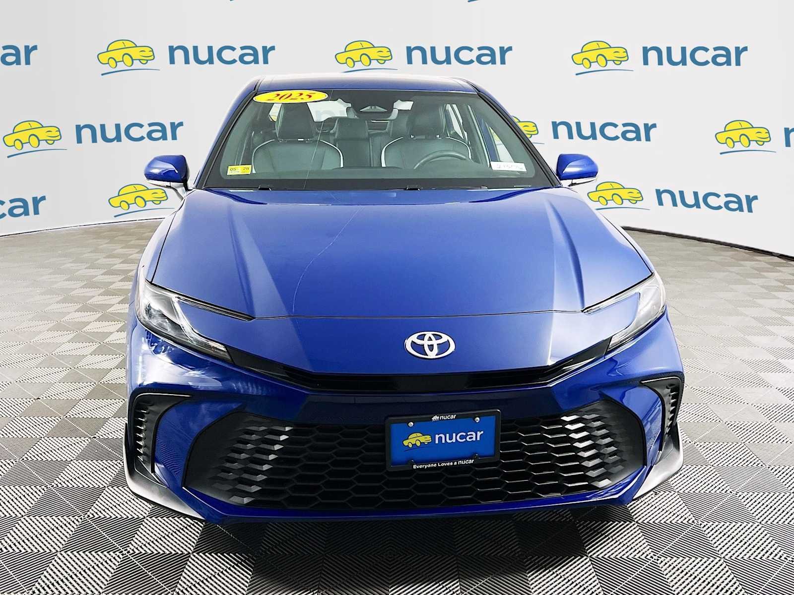 Used 2025 Reservoir Blue Toyota SE image 2