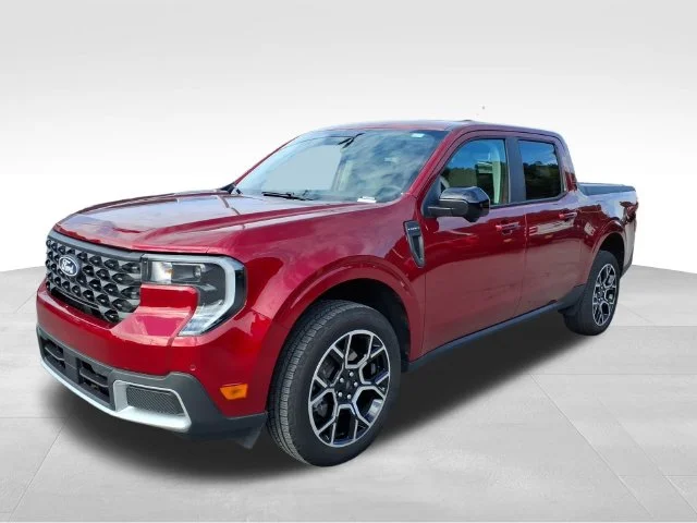 Used 2025 Red Ford Lariat image 2
