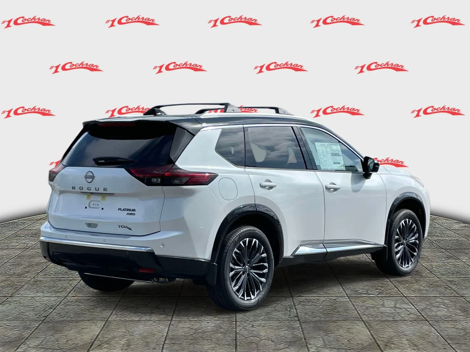 New 2026 Everest White Pearl/Super Black Nissan Platinum image 7
