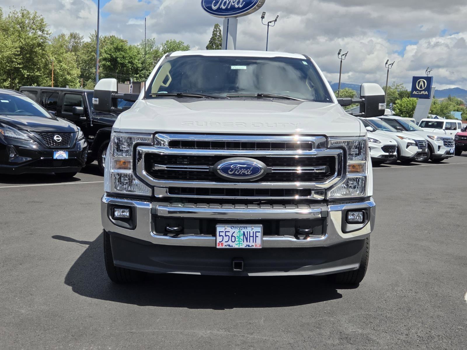 Used 2022 Oxford White Ford LARIAT image 2