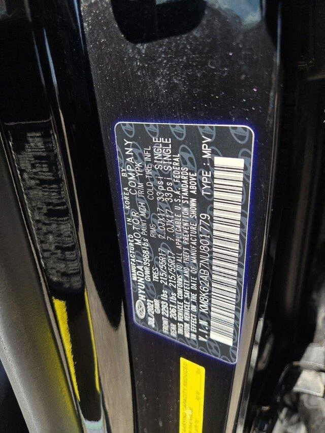 Used 2022 Ultra Black Hyundai SEL image 33