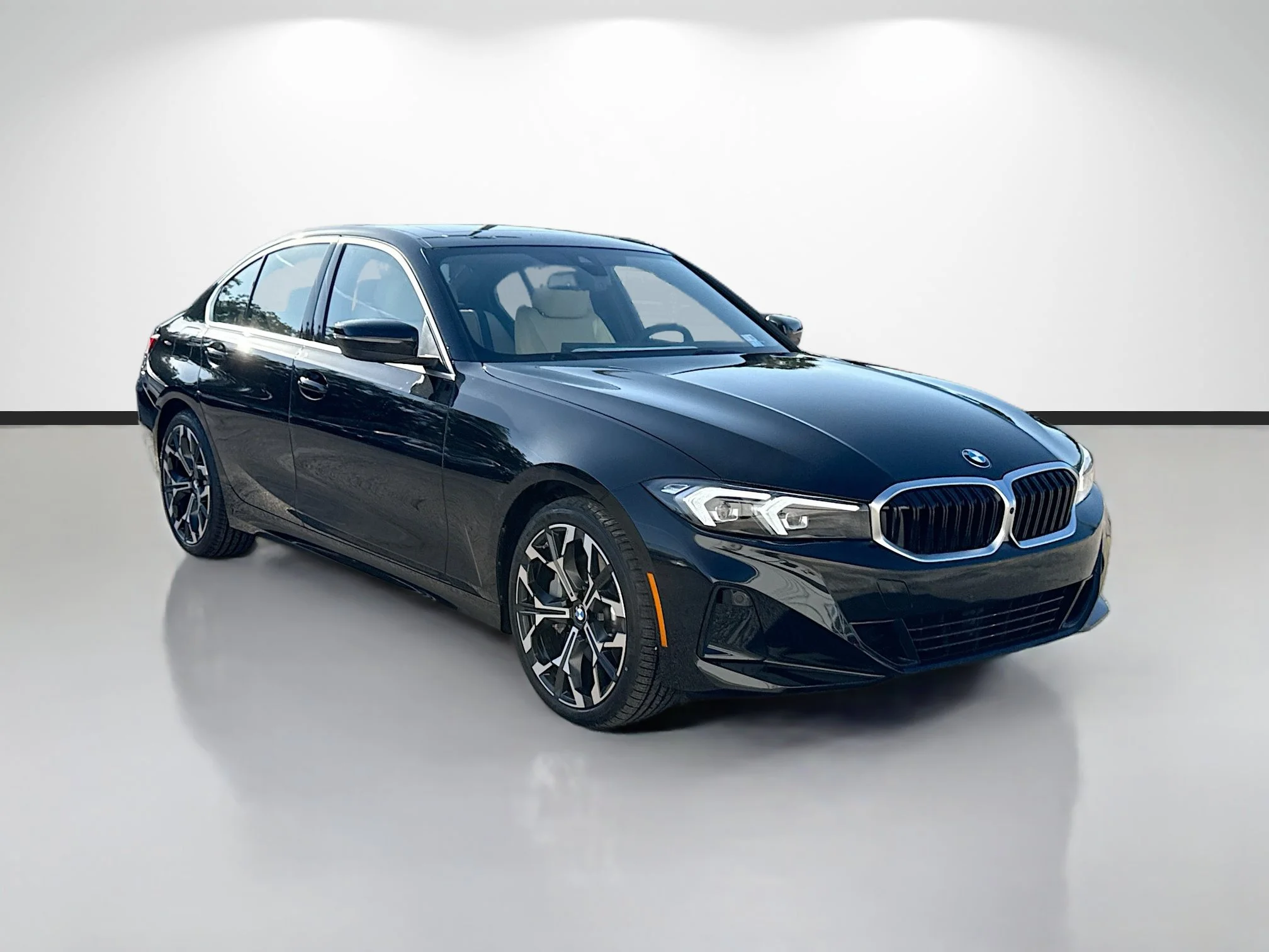 New 2026 Black Sapphire Metallic BMW 330i image 1