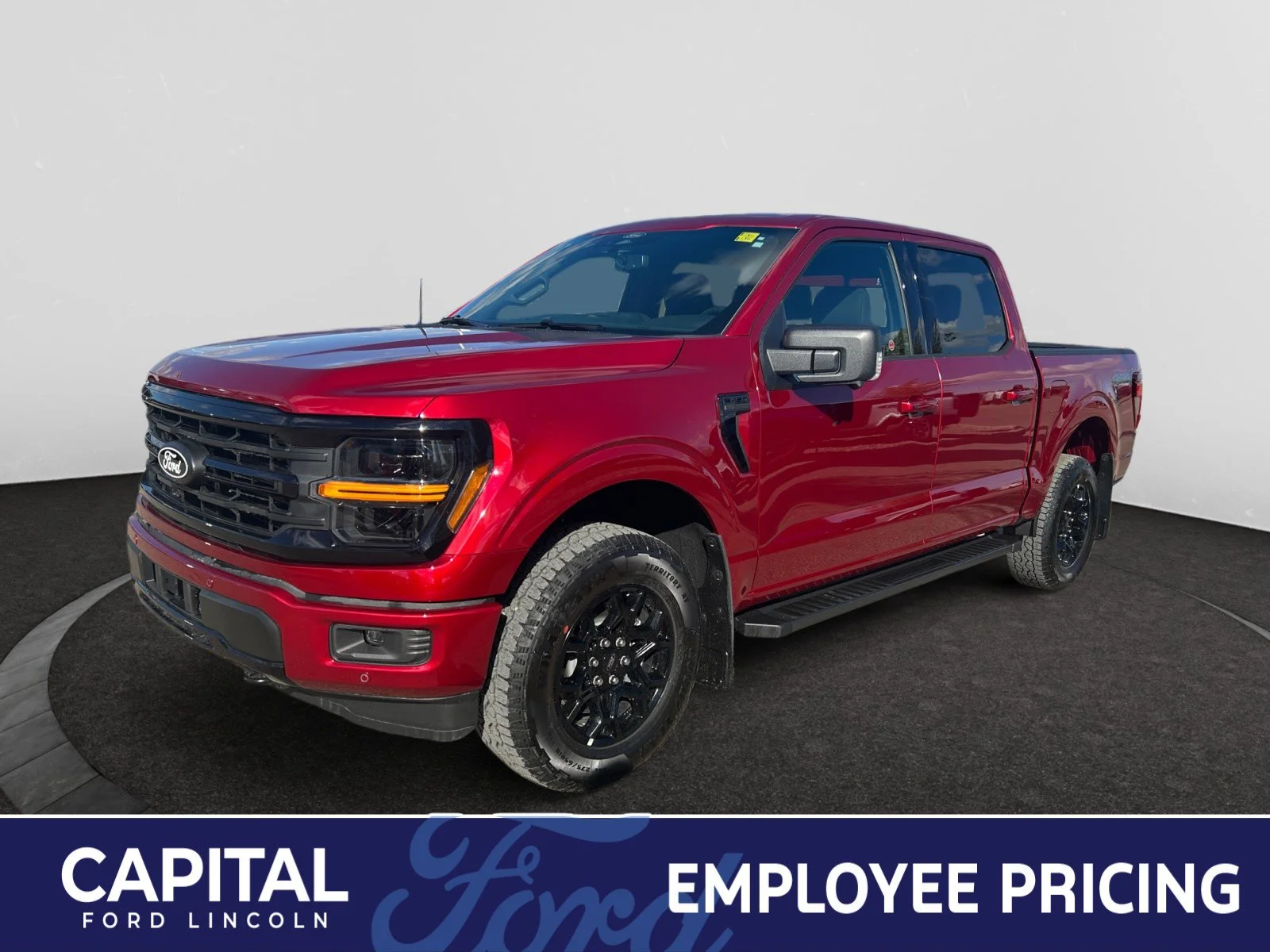 New 2026 Ruby Red Metallic Tinted Clearcoat Ford XLT image 1