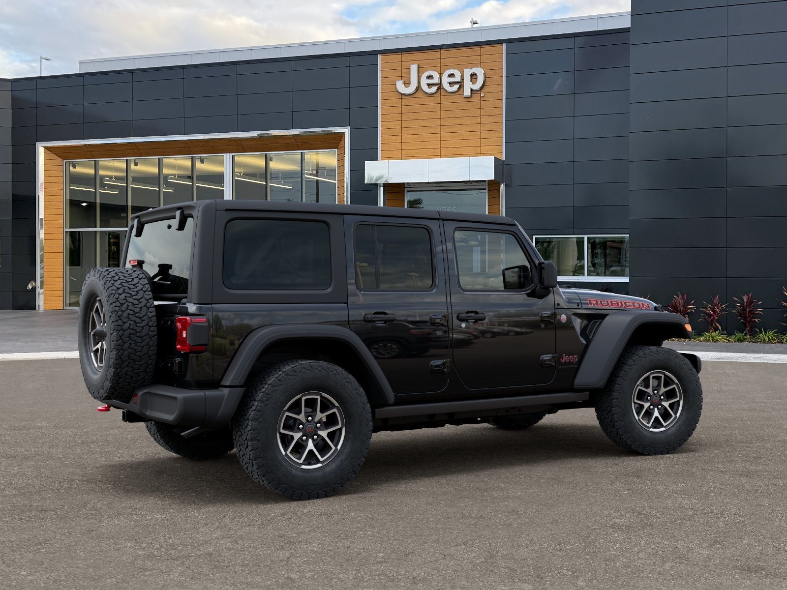 New 2026 Black Clear-Coat Exterior Paint Jeep Rubicon image 33