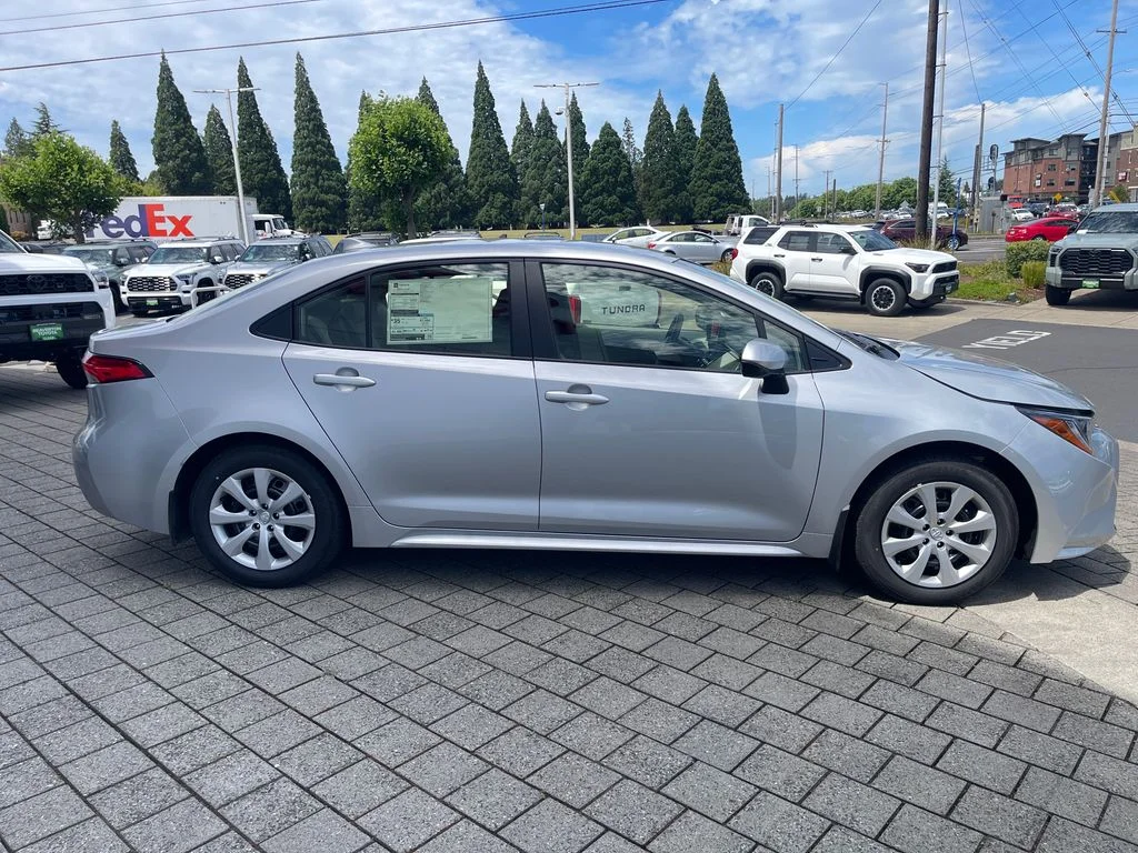 New 2026 Classic Silver Metallic Toyota LE image 6