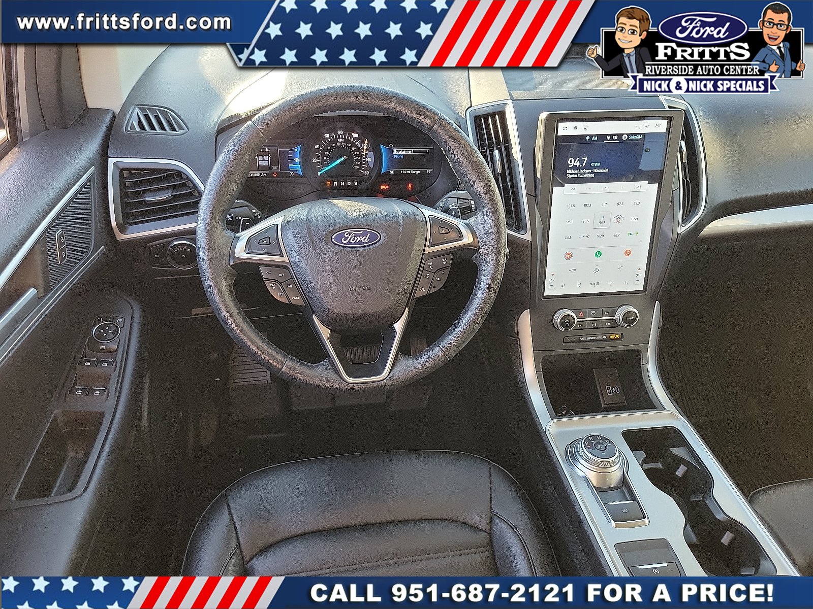 Certified Used 2024 Gray Metallic Ford SEL image 5