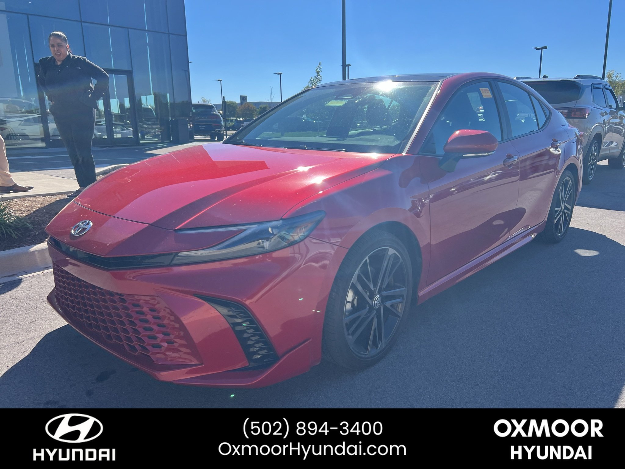 Used 2025 Supersonic Red Toyota XSE image 3