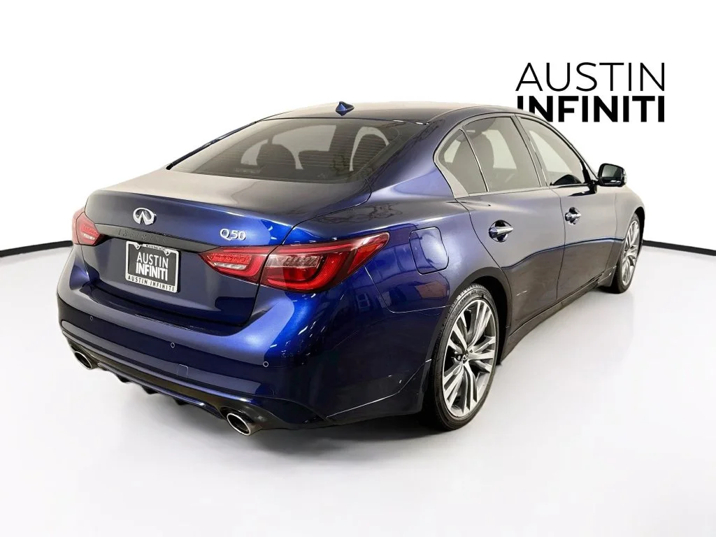 Certified Used 2023 Blue INFINITI SENSORY image 10