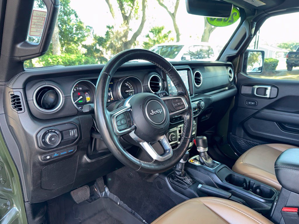 Used 2023 Green Jeep Sahara 4xe image 32