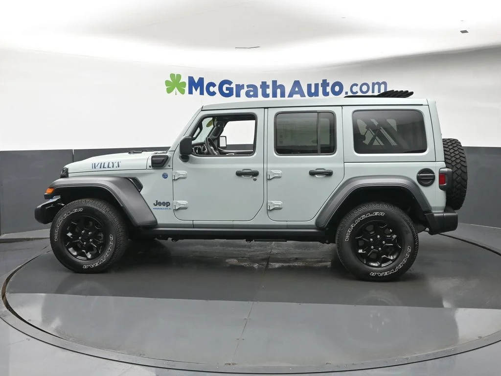 Used 2023 Gray Jeep Willys 4xe image 32