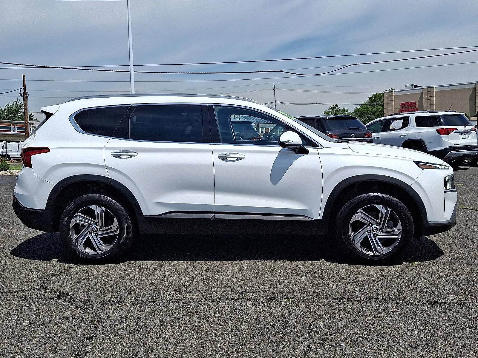 Used 2023 Serenity White Pearl Hyundai SEL image 8