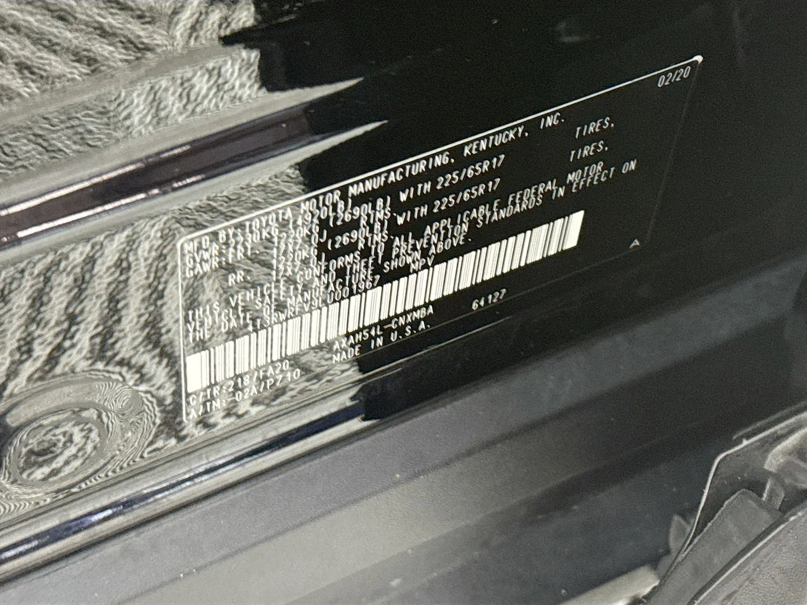 Certified Used 2020 Black Toyota XLE image 25