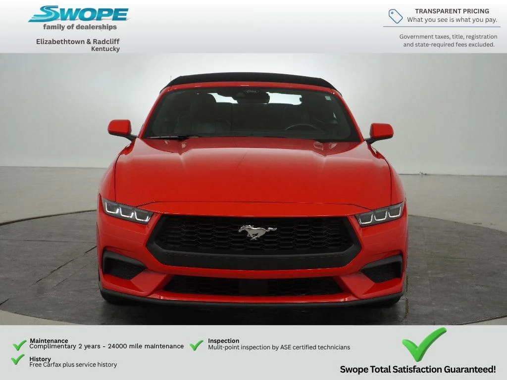 Used 2024 Race Red Ford EcoBoost Premium image 9