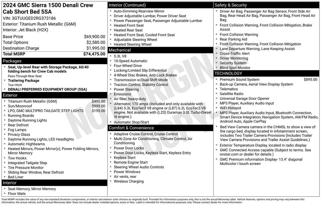 Used 2024 Silver GMC Denali image 4
