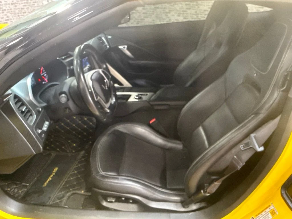 Used 2016 Corvette Racing Yellow Tintcoat Chevrolet Stingray Z51 image 12
