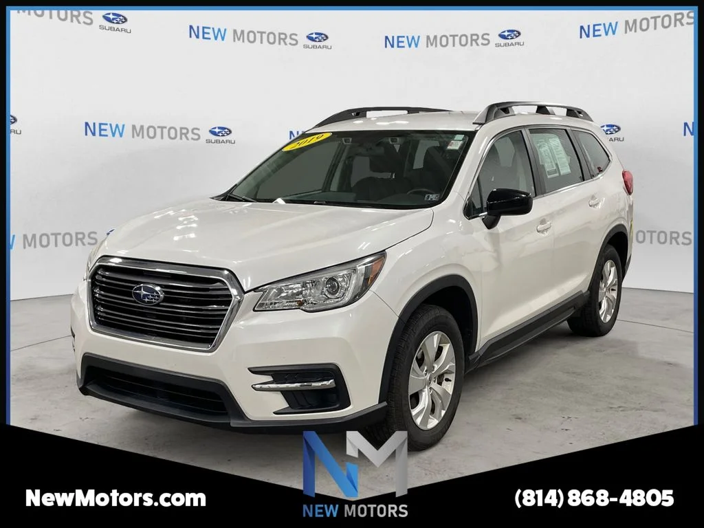 Used 2019 Crystal White Pearl Subaru Base image 1