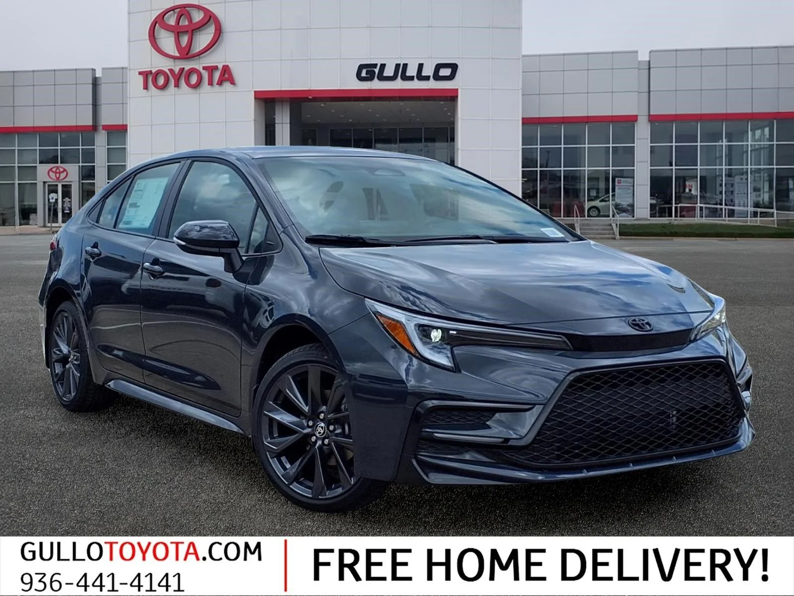 New 2026 Gray Toyota SE image 1
