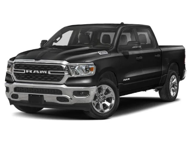 Used 2023 Diamond Black Crystal Pearlcoat Ram Big Horn image 1