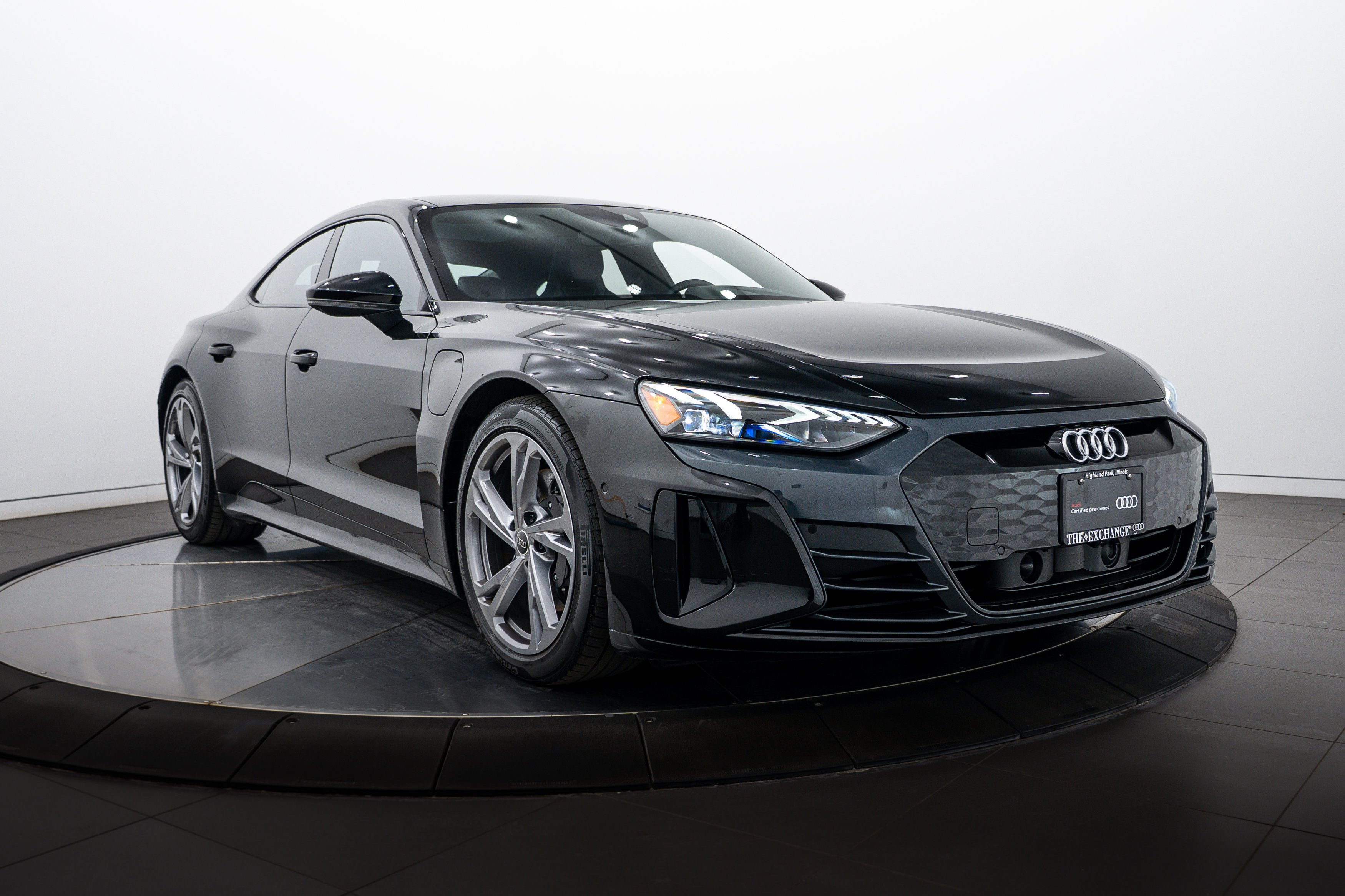 Certified 2024 Audi e-tron GT Prestige with VIN WAUDJBFW0R7000331 for sale in Highland Park, IL