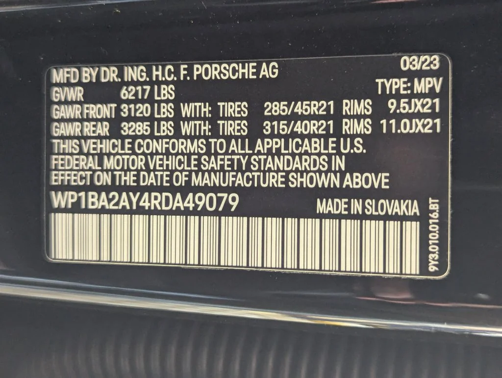 Certified Used 2024 Black Porsche Base image 62