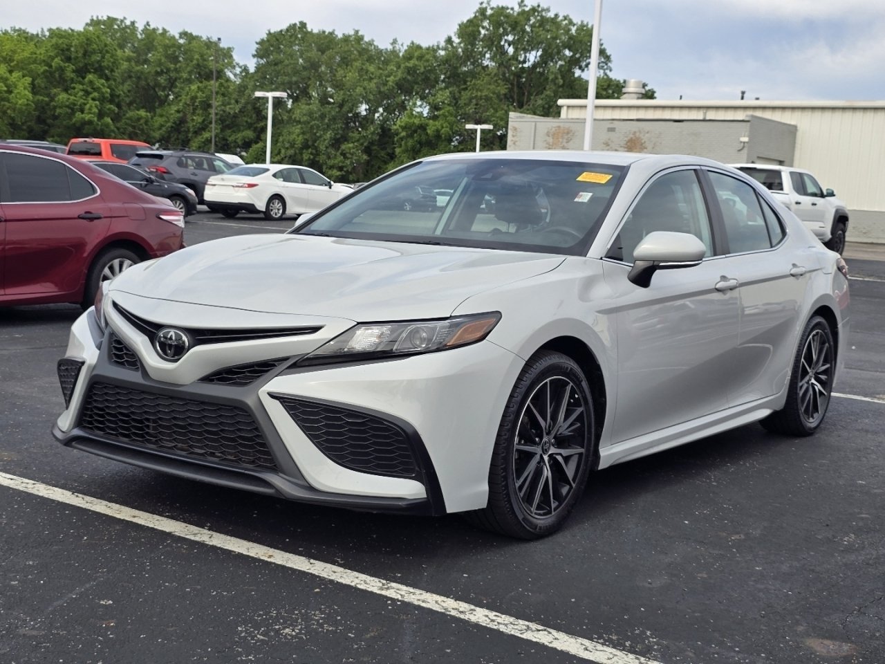 Certified Used 2023 White Toyota SE image 3