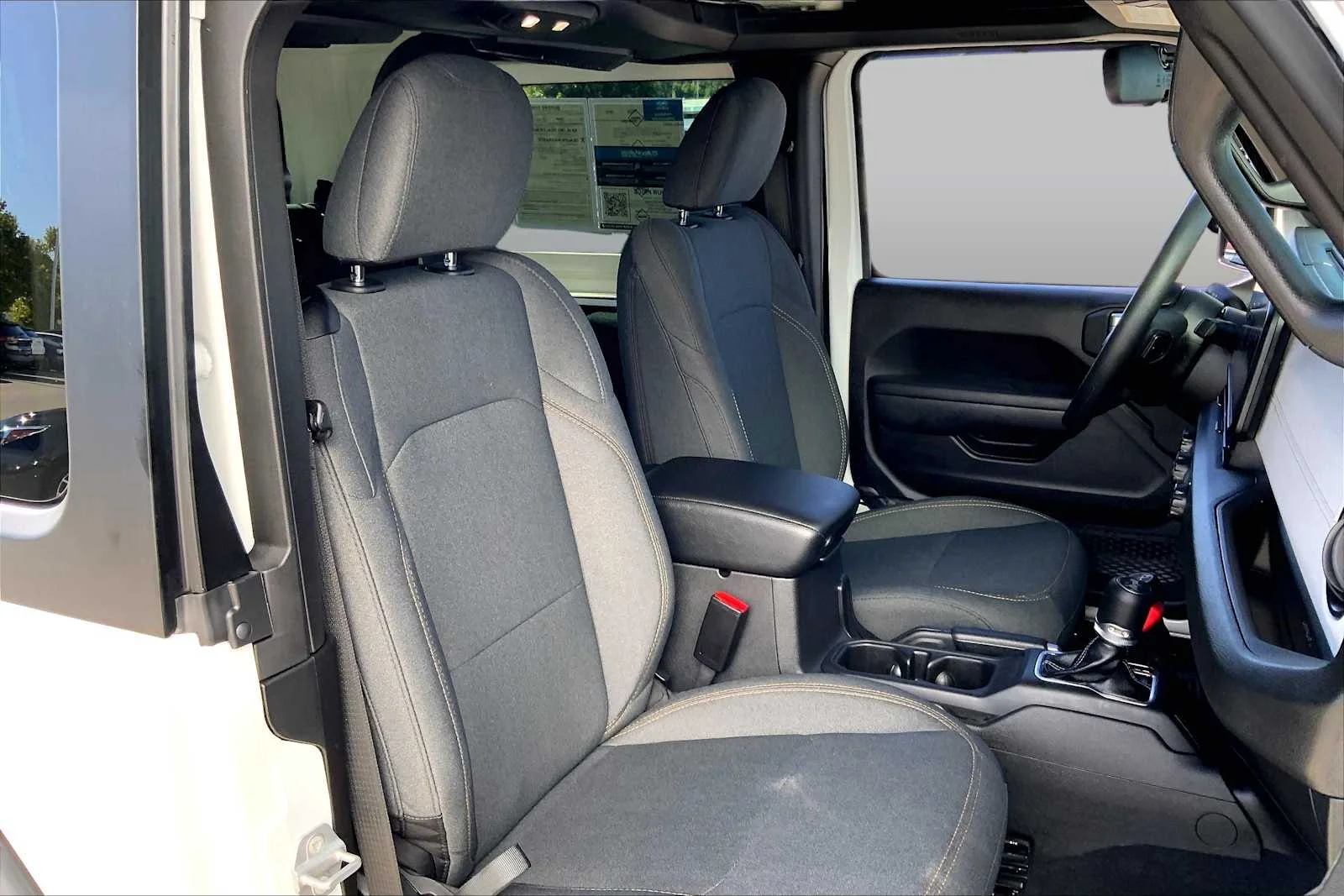 Used 2026 Bright White Clearcoat Jeep Sport image 8
