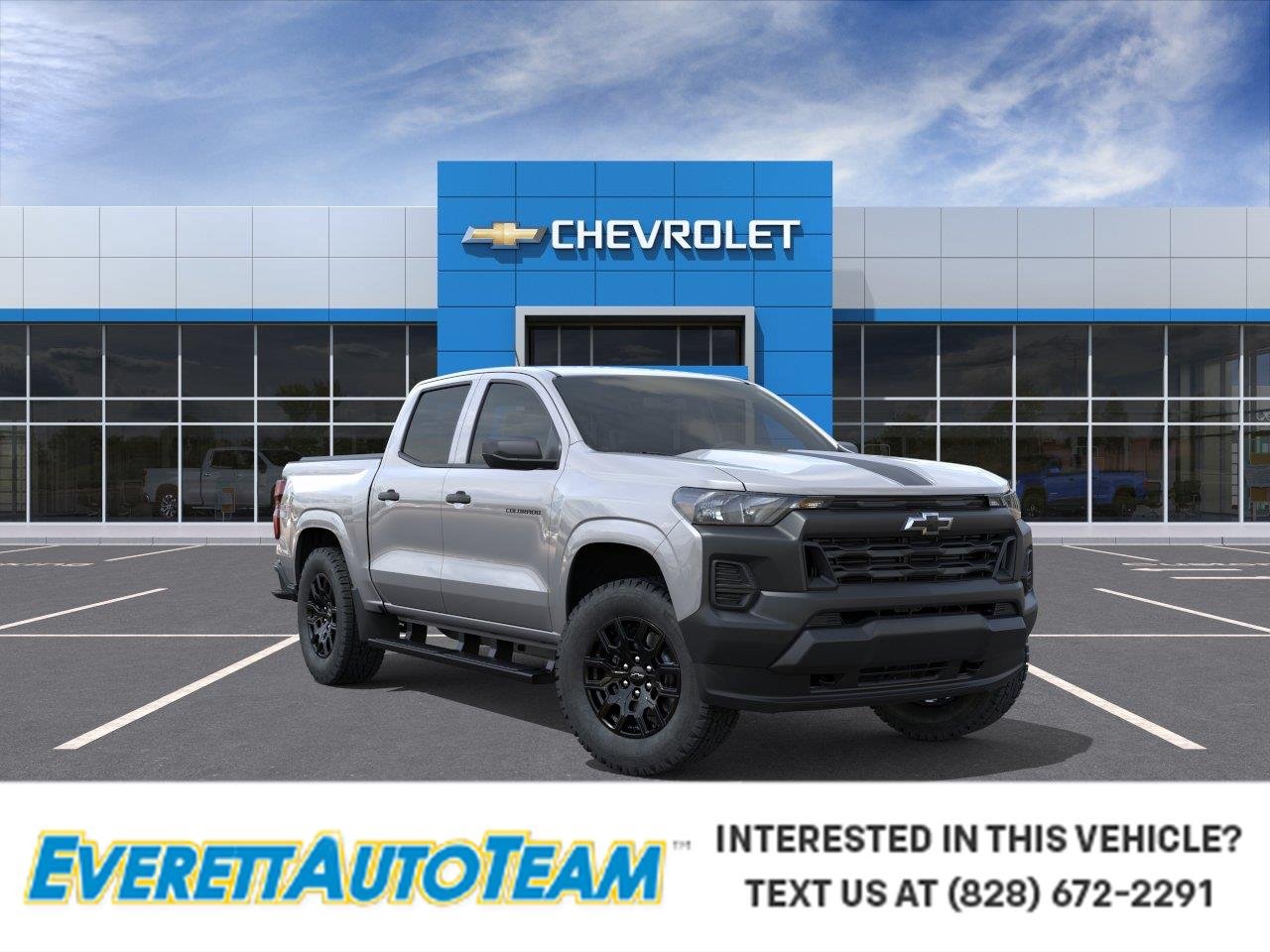Sterling Gray Metallic 2026 Chevrolet Colorado Pickup Truck Four-Wheel Drive 